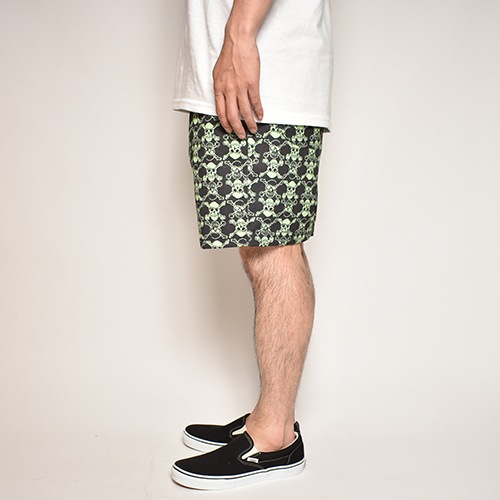 Skull & Cross Bones Easy Shorts�ʥ�������������ܡ��󥺥����������硼�ġ˥֥�å��ߥ��꡼�� [a-5992]