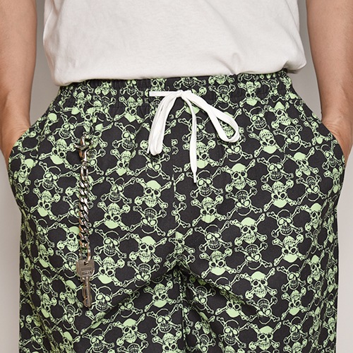 Skull & Cross Bones Easy Shorts�ʥ�������������ܡ��󥺥����������硼�ġ˥֥�å��ߥ��꡼�� [a-5992]