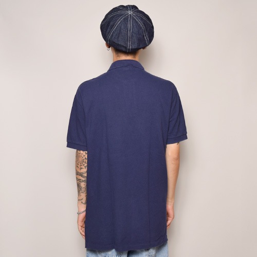 【ぐりぐら】POLO RALPH LAUREN ネイビー ポロシャツ M POLO RALPH LAUREN ポロ ラルフローレン ポロシャツ メンズ