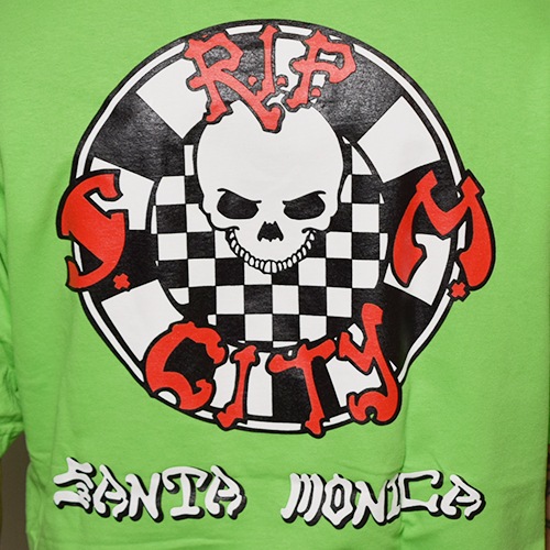 Rip City Skates/Checker Circle Logo S/S T-Shirt�ʥ�åץ��ƥ��������� T����ġ˥饤�ȥ��꡼�� [a-3258]