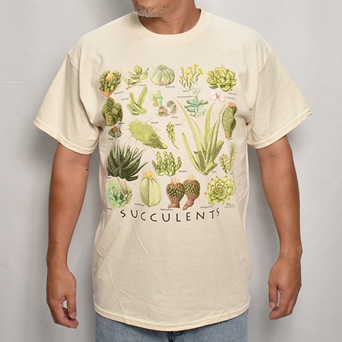 Succulents S/S T-shirt�ʥ�������� T����ġ˥١����� [a-7600]