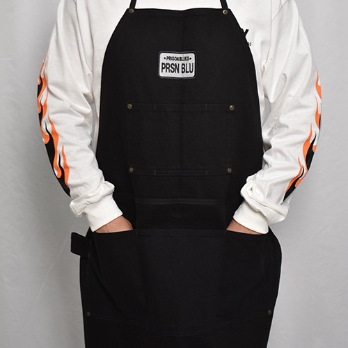 Prison Blues/Rinsed Denim Apron�ʥץꥺ��֥롼�� �ǥ˥२�ץ���˥֥�å� [a-8311]