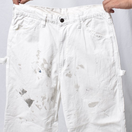 Dickies/White Drill Painter Pants with Sherwin Williams Tag