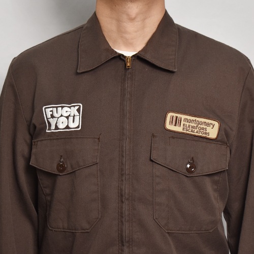 Us Customized FYYFF Work Jacketʥޥ 㥱åȡ˥֥饦/L [z-8252]