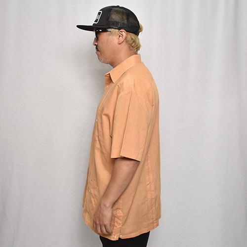 ��Old S/S Guayabera Shirt(S/S���塼�Х����)�١�����/������XL [y-0335]