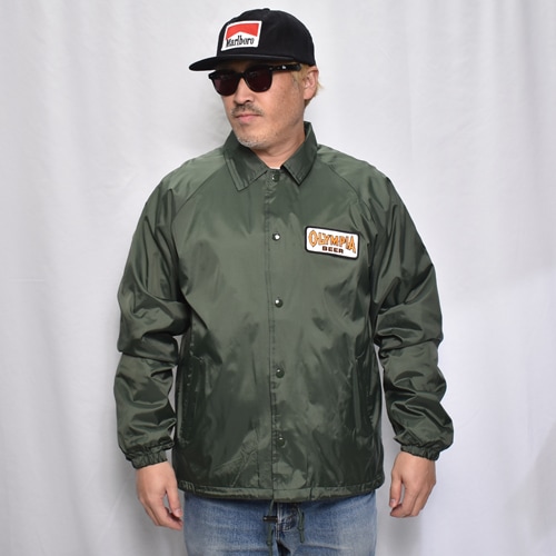 Olympia Beer Nylon Coach Jacket�ʥ����ԥ� �ʥ����󥳡������㥱�åȡ˥��꡼�� [a-8353]