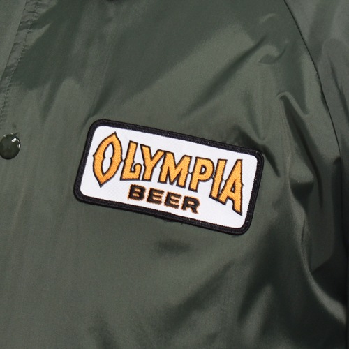 Olympia Beer Nylon Coach Jacket�ʥ����ԥ� �ʥ����󥳡������㥱�åȡ˥��꡼�� [a-8353]