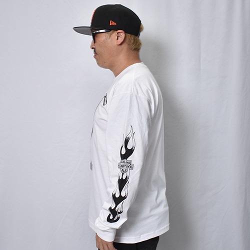 4Q Conditioning��US/Raiders Oakland L/S T-Shirt��4Q�ߥ��� T����ġ˥ۥ磻�� [a-8454]