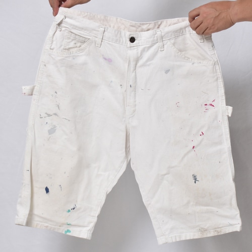 Dickies/White Drill Painter Shorts（ディッキーズ ペインター