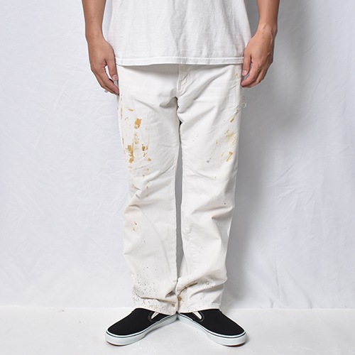 Dickies/White Drill Painter Pants with Sherwin Williams Tag