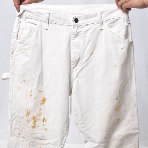 Dickies/White Drill Painter Pants with Sherwin Williams Tag