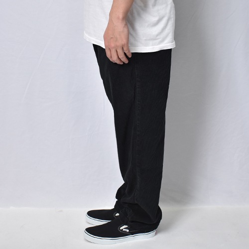 ��Us Customized 90's-00's Overdyed Super Black Wide Wale Corduroy Pants/Dockers by Levi's�ʥ��� �����С����������ǥ�����ѥ�ġ˥֥�å�/������W35 [y-1135]