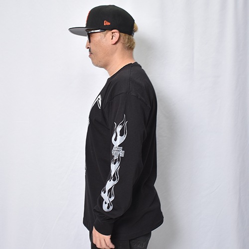 4Q Conditioning��US/Raiders Oakland L/S T-Shirt��4Q�ߥ��� T����ġ˥֥�å� [a-8455]