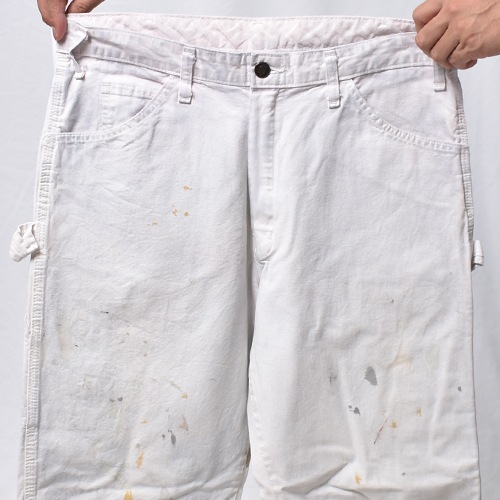 Dickies/White Drill Painter Pants with Sherwin Williams Tag