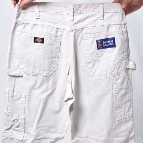 Dickies/White Drill Painter Pants with Sherwin Williams Tag