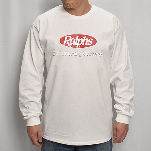 Ralphs Logo L/S T-Shirt�ʥ��ե� T����ġ˥ۥ磻�� [a-7404]