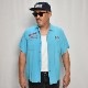 Vintage Bowling S/S Shirtʥܡ󥰥ġ˥饤ȥ֥롼/M [z-9161]
