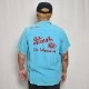 Vintage Bowling S/S Shirtʥܡ󥰥ġ˥饤ȥ֥롼/M [z-9161]