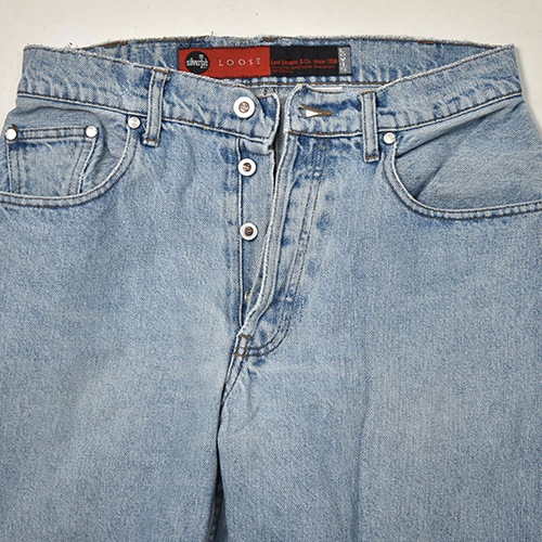 ��Levi's Silver Tab/Baggy Jeans�ʥ꡼�Х�������С����� �Х��������󥺡˥���ǥ���/������W30 [z-9966]