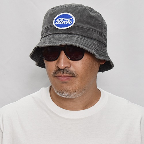 Fuck Logo Pigment Dyed Bucket Hatʥեåϥåȡ˥֥å [a-8018]