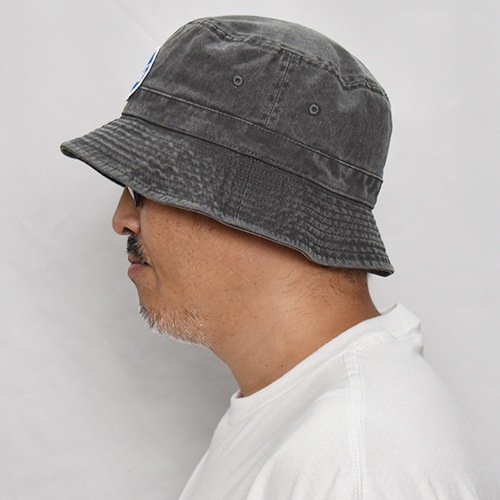 Fuck Logo Pigment Dyed Bucket Hatʥեåϥåȡ˥֥å [a-8018]