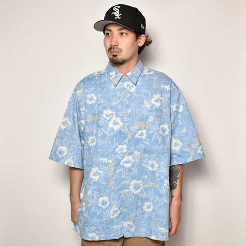 REYN SPOONER　レインスプーナー　ハワイアンシャツ　アロハシャツ　L Reyn Spooner/Vintage Aloha Shirts（レインスプーナー アロハ