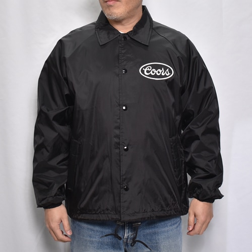 Coors Nylon Coach Jacket�ʥ������� �ʥ����󥳡������㥱�åȡ˥֥�å� [a-8355]