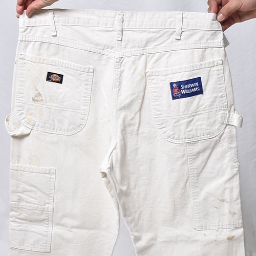 Dickies/White Drill Painter Pants with Sherwin Williams Tag