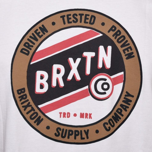 Brixton/Cannon T-Shirtʥ֥ꥯȥ Tġ˥ۥ磻 [a-1747]