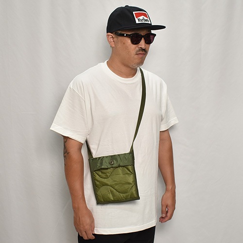 Us Customized US Military/M-65 Quilted Sacoche（USカスタマイズ