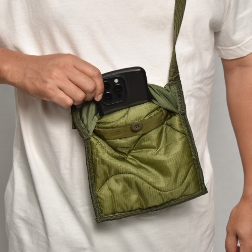 Us Customized US Military/M-65 Quilted Sacoche（USカスタマイズ