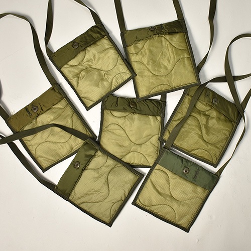 Us Customized US Military/M-65 Quilted Sacoche（USカスタマイズ