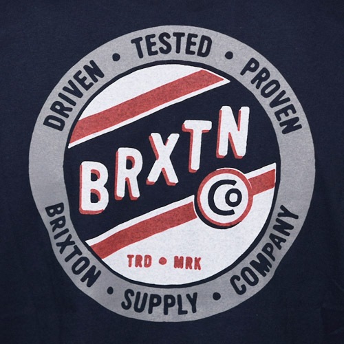 Brixton/Cannon T-Shirtʥ֥ꥯȥ Tġ˥ͥӡ [a-1748]