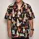Pacific Legend/Hot Sauce Hawaiian S/S Shirtʥѥեå쥸 ϥ磻󥷥ġ˥֥å [a-6141]