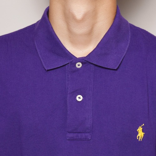希少　polo by Ralph Lauren ニットポロ　Ｍ　パープル 楽天市場】ラルフローレン（カラーパープル）（ポロシャツ
