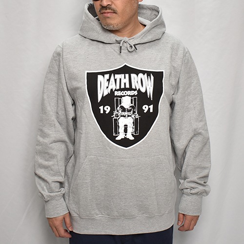 Death Row Records/Crest Chair Pullover Hoodie�ʥǥ������쥳���� ���ե������ѡ������˥إ������졼 [a-7383]