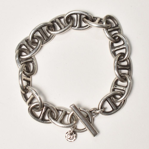 US Exclusive/T-Bar Anchor Chain Bracelet�ʥ��� �֥쥹��åȡ˥���С� [a-7406]