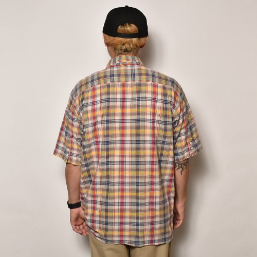 OLD STUSSY ネイビーチェック柄 シャツジャケット L | unimac.az