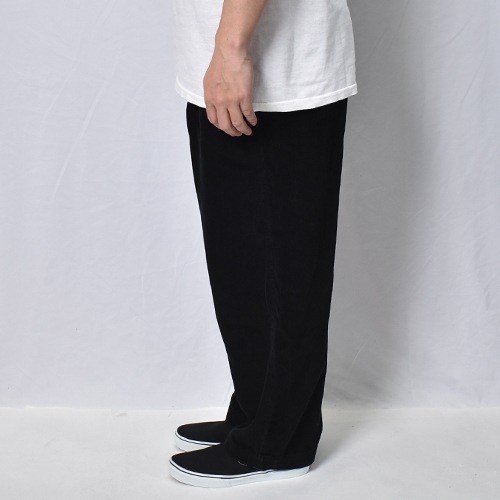 ��Us Customized 90's-00's Overdyed Super Black Wide Wale Corduroy Pants/Tommy Hilfiger�ʥ��� �����С����������ǥ�����ѥ�ġ˥֥�å�/������W36 [y-1138]