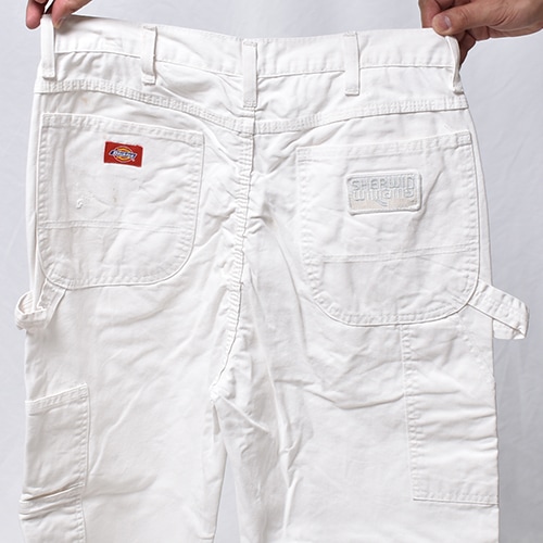 Dickies/White Drill Painter Pants with Sherwin Williams Tag