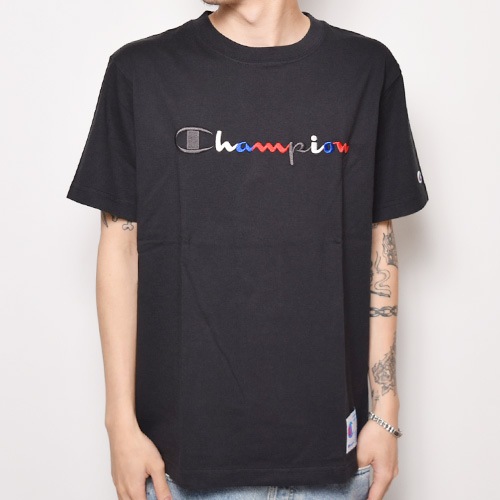 Champion/Embroidered Script Logo T-Shirtsʥԥ Tġ˥֥å [a-2318]