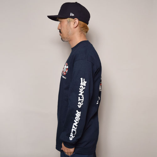 Rip City Skates/Checker Circle Logo L/S T-Shirtʥåץƥ Tġ˥ͥӡ [a-2962]