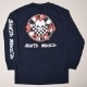 Rip City Skates/Checker Circle Logo L/S T-Shirtʥåץƥ Tġ˥ͥӡ [a-2962]
