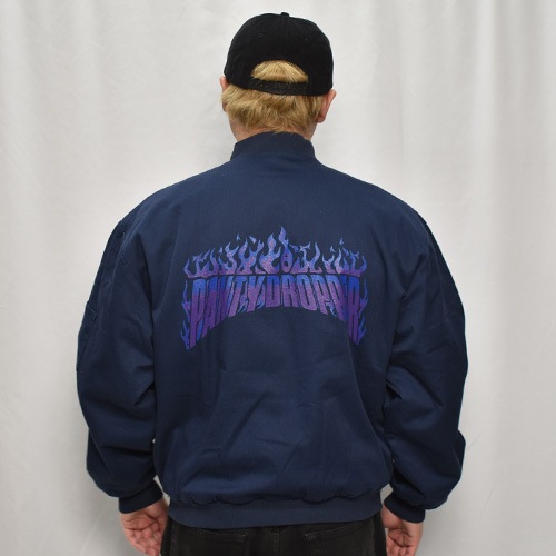 Panty DropperUS/Burn Rib Collar Work Jacket/Blue(ѥƥɥåѡߥ 㥱å)ͥӡ/XL [z-9891]