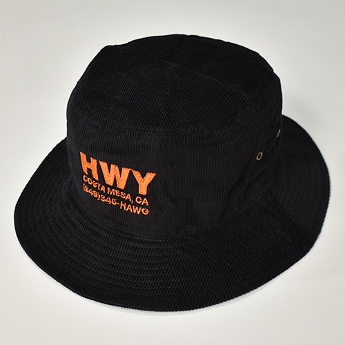 HWY×US/Hawg Corduroy Hat（エイチダブリューワイ×アス ハット