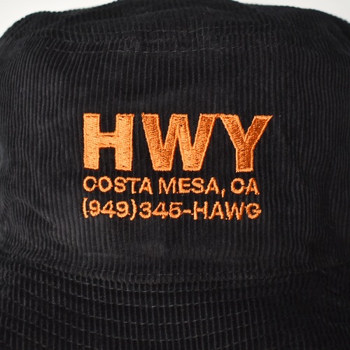 HWY　US　Hawg Safari Hat　エイチダブリューワイ　アス　ハット HWY×US/Hawg Corduroy Hat（エイチダブリューワイ×アス ハット