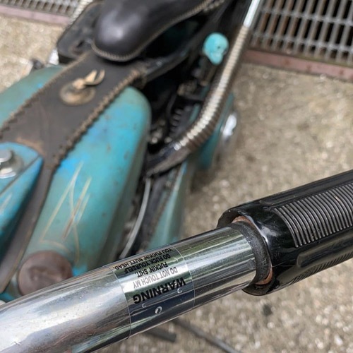 Sunrise Cycles��US/Warning Handlebar Sticker�ʥ���饤����������ߥ��� ���ƥå����˥������� [a-3862]