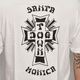 Dogtown/Cross Logo��Santa Monica S/S T-Shirt�ʥɥå������� T����ġ˥ۥ磻�� [a-5030]