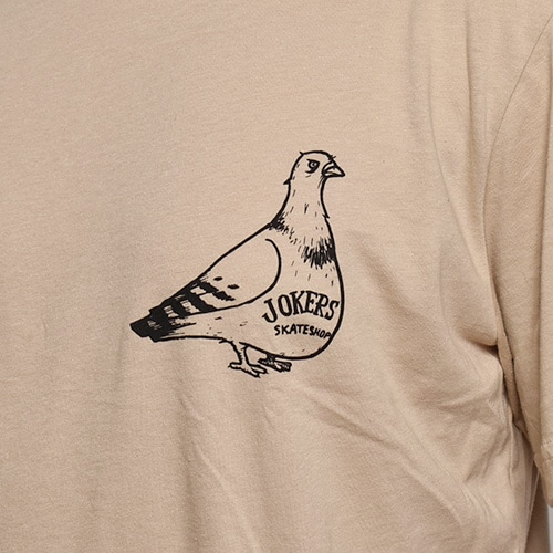 Joker's Skate Shop×Todd Francis/Pigeon T-Shirt（ジョーカーズ