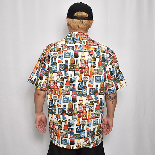 Pacific Legend/Beer Hawaiian S/S Shirtʥѥեå쥸 ϥ磻󥷥ġ˥ۥ磻 [a-7568]